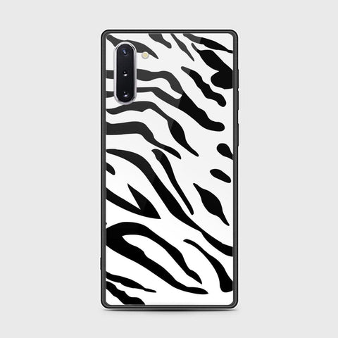 Samsung Galaxy Note 10 Cover - Vanilla Dream Series - HQ Ultra Shine Premium Infinity Glass Soft Silicon Borders Case