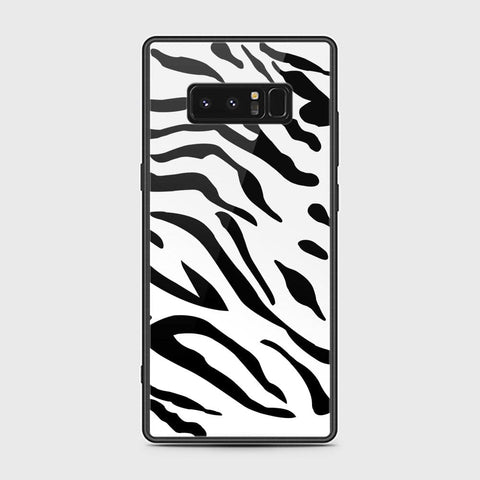 Samsung Galaxy Note 8 Cover - Vanilla Dream Series - HQ Ultra Shine Premium Infinity Glass Soft Silicon Borders Case