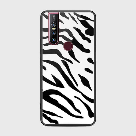 Vivo V15 Cover - Vanilla Dream Series - HQ Ultra Shine Premium Infinity Glass Soft Silicon Borders Case