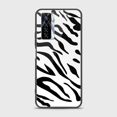 Tecno Camon 17 Pro Cover - Vanilla Dream Series - HQ Ultra Shine Premium Infinity Glass Soft Silicon Borders Case