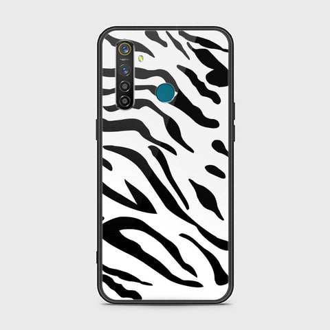 Realme 5 Pro Cover - Vanilla Dream Series - HQ Ultra Shine Premium Infinity Glass Soft Silicon Borders Case