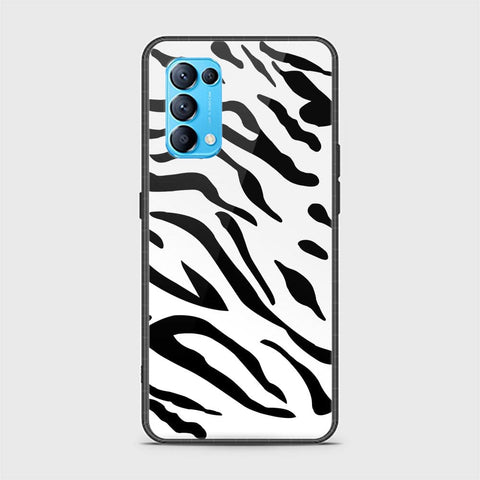 Oppo Reno 5 4G Cover - Vanilla Dream Series - HQ Ultra Shine Premium Infinity Glass Soft Silicon Borders Case