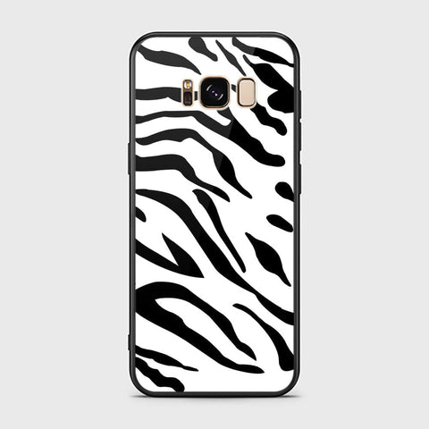 Samsung Galaxy S8 Cover - Vanilla Dream Series - HQ Ultra Shine Premium Infinity Glass Soft Silicon Borders Case