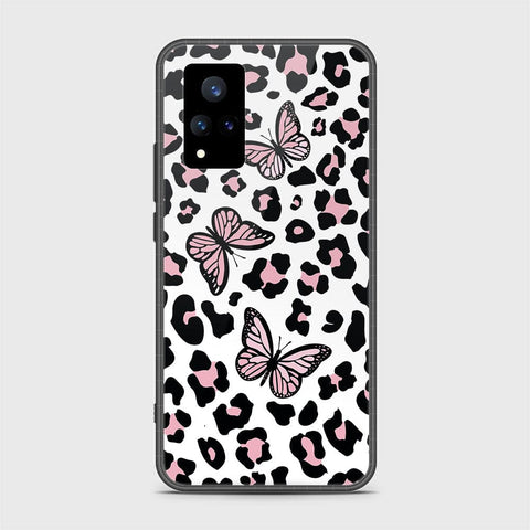 Vivo V21 Cover - Vanilla Dream Series - HQ Ultra Shine Premium Infinity Glass Soft Silicon Borders Case