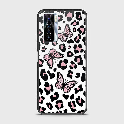 Tecno Camon 17 Pro Cover - Vanilla Dream Series - HQ Ultra Shine Premium Infinity Glass Soft Silicon Borders Case