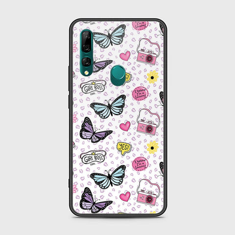 Huawei Y9 Prime 2019 Cover - Vanilla Dream Series - HQ Ultra Shine Premium Infinity Glass Soft Silicon Borders Case