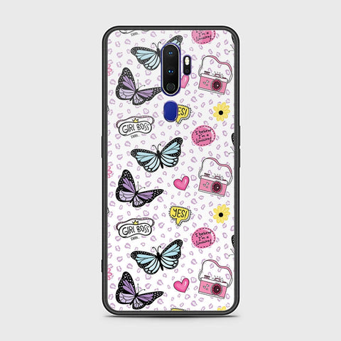 Oppo A9 2020 Cover - Vanilla Dream Series - HQ Ultra Shine Premium Infinity Glass Soft Silicon Borders Case