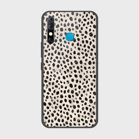 Infinix Hot 8Cover- Vanilla Dream Series - HQ Ultra Shine Premium Infinity Glass Soft Silicon Borders Case