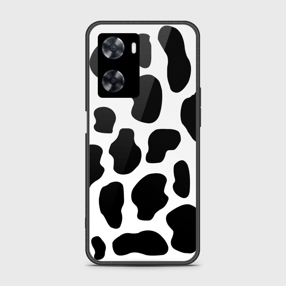 Oppo A77s Cover - Vanilla Dream Series - HQ Ultra Shine Premium Infinity Glass Soft Silicon Borders Case