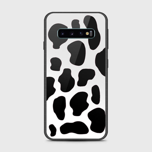 Samsung Galaxy S10 5G Cover- Vanilla Dream Series - HQ Ultra Shine Premium Infinity Glass Soft Silicon Borders Case