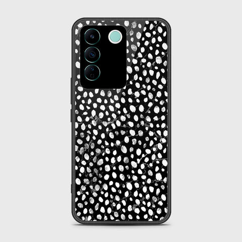 Vivo V27e Cover- Vanilla Dream Series - HQ Ultra Shine Premium Infinity Glass Soft Silicon Borders Case