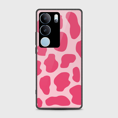 Vivo V29 Pro Cover- Vanilla Dream Series - HQ Ultra Shine Premium Infinity Glass Soft Silicon Borders Case