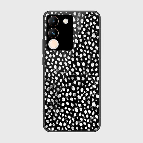 vivo V29e Cover- Vanilla Dream Series - HQ Ultra Shine Premium Infinity Glass Soft Silicon Borders Case