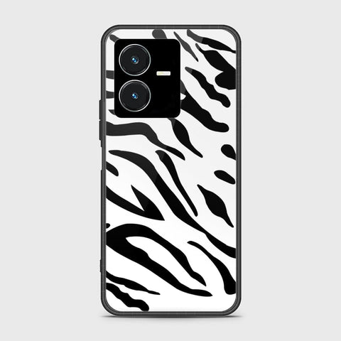 Vivo Y22s Cover- Vanilla Dream Series - HQ Ultra Shine Premium Infinity Glass Soft Silicon Borders Case