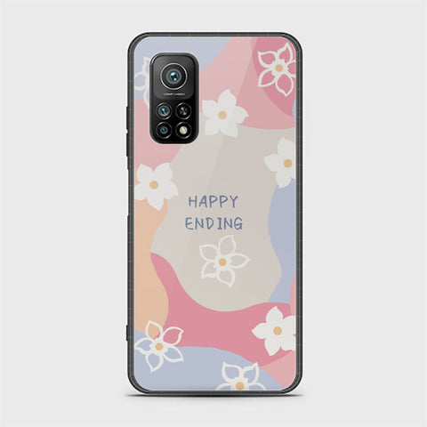 Xiaomi Mi 10T Pro Cover - Happy Series - HQ Ultra Shine Premium Infinity Glass Soft Silicon Borders Case