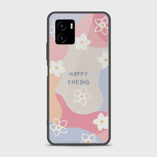 Vivo Y15a Cover - Happy Series - HQ Ultra Shine Premium Infinity Glass Soft Silicon Borders Case