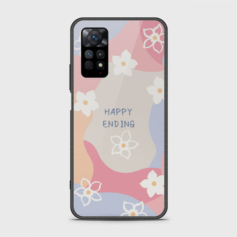 Xiaomi Redmi Note 11 E Pro Cover - Happy Series - HQ Ultra Shine Premium Infinity Glass Soft Silicon Borders Cas