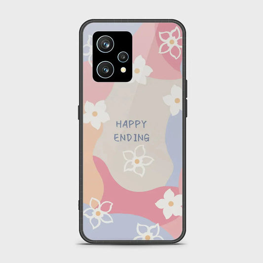 Realme Narzo 50 Pro  Cover - Happy Series - HQ Ultra Shine Premium Infinity Glass Soft Silicon Borders Case