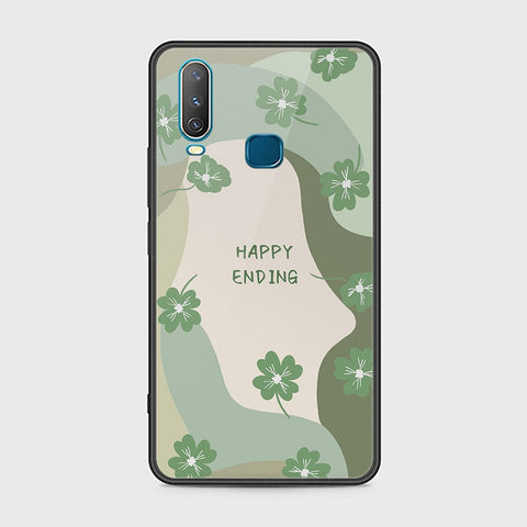 Vivo Y15 Cover - Happy Series - HQ Ultra Shine Premium Infinity Glass Soft Silicon Borders Case