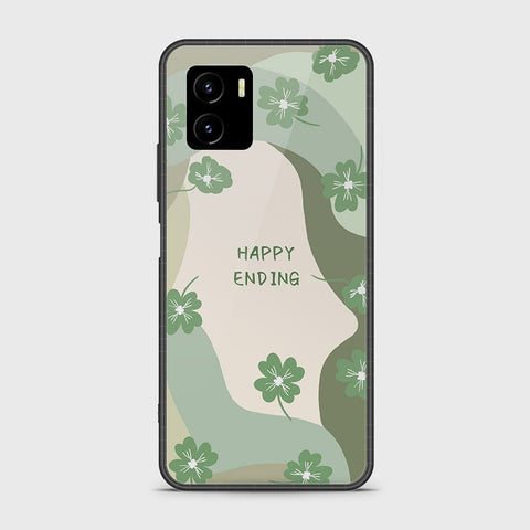 Vivo Y15a Cover - Happy Series - HQ Ultra Shine Premium Infinity Glass Soft Silicon Borders Case