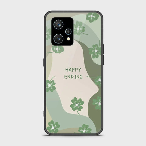 Realme Narzo 50 Pro  Cover - Happy Series - HQ Ultra Shine Premium Infinity Glass Soft Silicon Borders Case