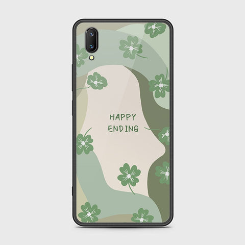 Vivo V11 Pro Cover - Happy Series - HQ Ultra Shine Premium Infinity Glass Soft Silicon Borders Case