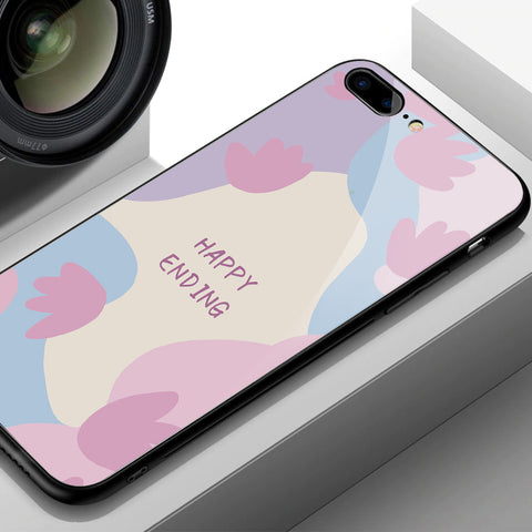 iPhone XS Max Cover - Happy Series - HQ Ultra Shine Premium Infinity Glass Soft Silicon Borders Case