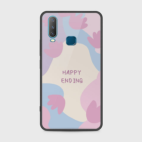 Vivo Y15 Cover - Happy Series - HQ Ultra Shine Premium Infinity Glass Soft Silicon Borders Case