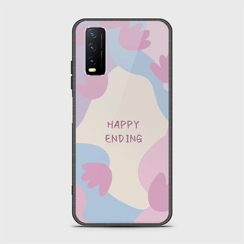 Vivo Y11s Cover - Happy Series - HQ Ultra Shine Premium Infinity Glass Soft Silicon Borders Case