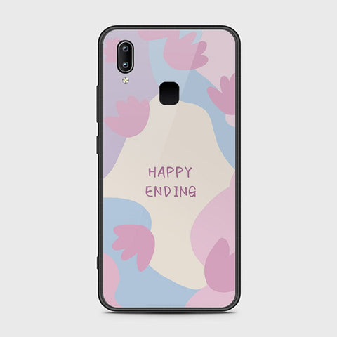 Vivo Y85 Cover - Happy Series - HQ Ultra Shine Premium Infinity Glass Soft Silicon Borders Case