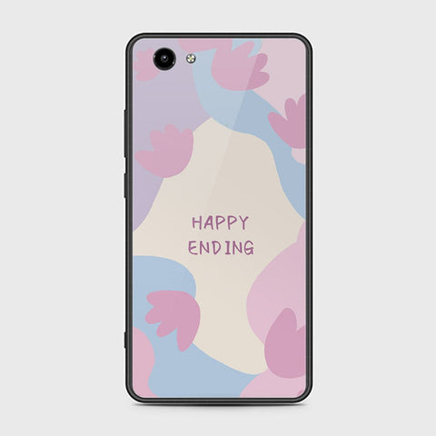 Vivo Y71 Cover - Happy Series - HQ Ultra Shine Premium Infinity Glass Soft Silicon Borders Case