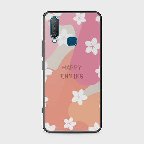 Vivo Y12 Cover - Happy Series - HQ Ultra Shine Premium Infinity Glass Soft Silicon Borders Case