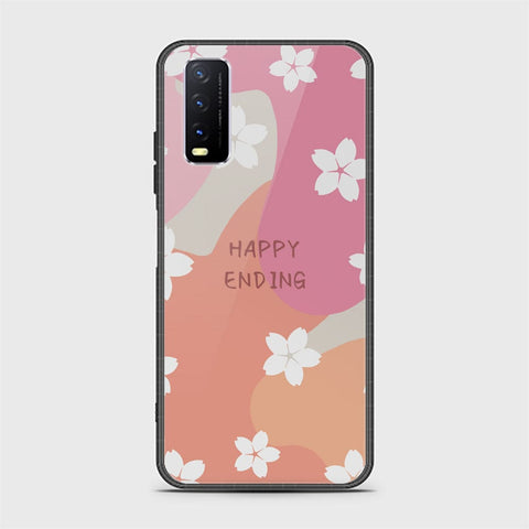 Vivo Y11s Cover - Happy Series - HQ Ultra Shine Premium Infinity Glass Soft Silicon Borders Case