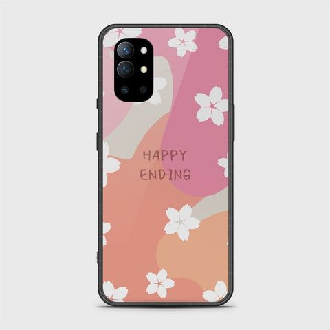 OnePlus 9R Cover - Happy Series - HQ Ultra Shine Premium Infinity Glass Soft Silicon Borders Case