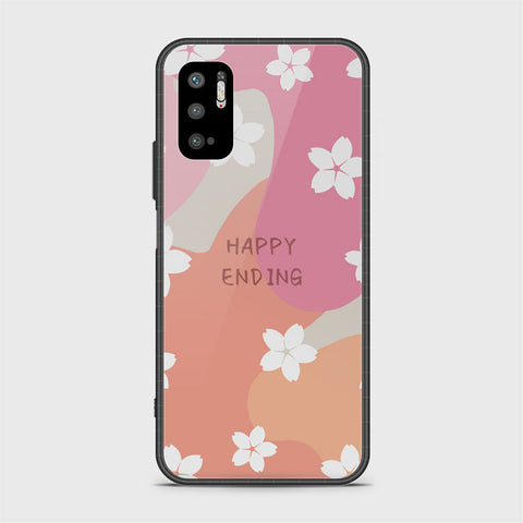 Xiaomi Redmi Note 10 5G Cover - Happy Series - HQ Ultra Shine Premium Infinity Glass Soft Silicon Borders Case