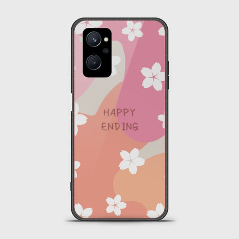 Realme 9i Cover - Happy Series - HQ Ultra Shine Premium Infinity Glass Soft Silicon Borders Case