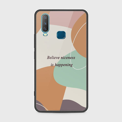 Vivo Y15 Cover - Happy Series - HQ Ultra Shine Premium Infinity Glass Soft Silicon Borders Case