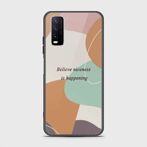 Vivo Y11s Cover - Happy Series - HQ Ultra Shine Premium Infinity Glass Soft Silicon Borders Case