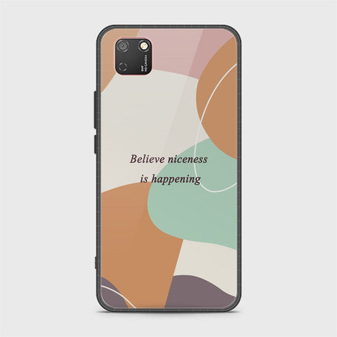 Huawei Y5p Cover - Happy Series - HQ Ultra Shine Premium Infinity Glass Soft Silicon Borders Case