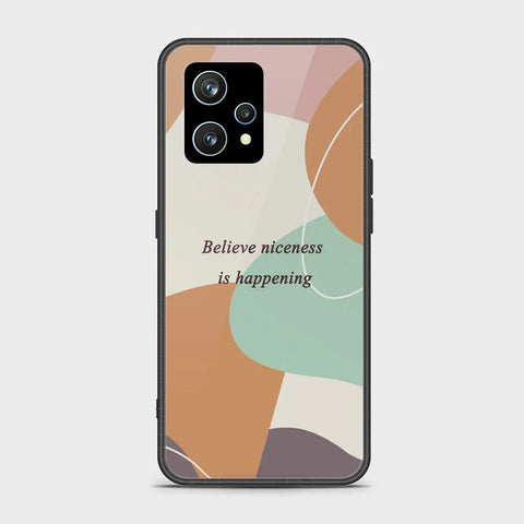 Realme Narzo 50 Pro  Cover - Happy Series - HQ Ultra Shine Premium Infinity Glass Soft Silicon Borders Case