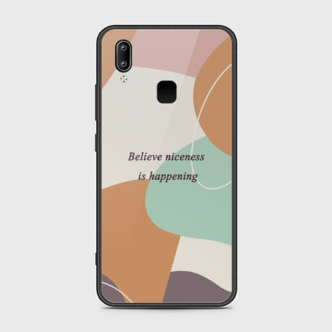 Vivo Y85 Cover - Happy Series - HQ Ultra Shine Premium Infinity Glass Soft Silicon Borders Case