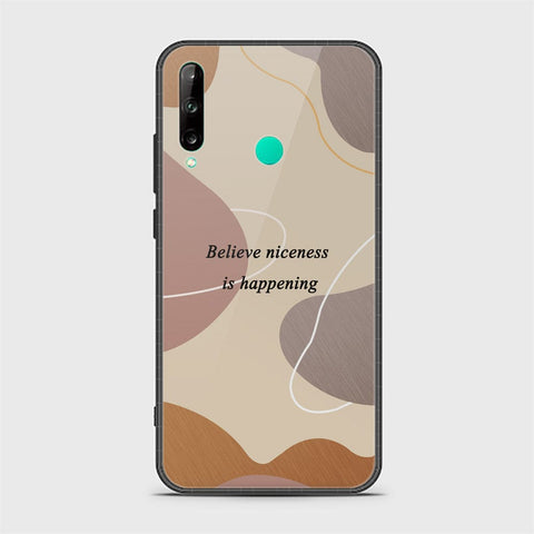 Huawei P40 lite E Cover - Happy Series - HQ Ultra Shine Premium Infinity Glass Soft Silicon Borders Case