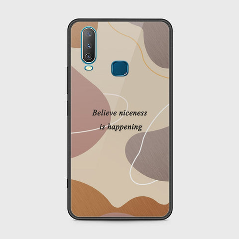 Vivo Y15 Cover - Happy Series - HQ Ultra Shine Premium Infinity Glass Soft Silicon Borders Case