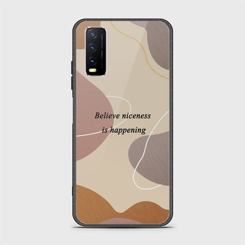 Vivo Y11s Cover - Happy Series - HQ Ultra Shine Premium Infinity Glass Soft Silicon Borders Case