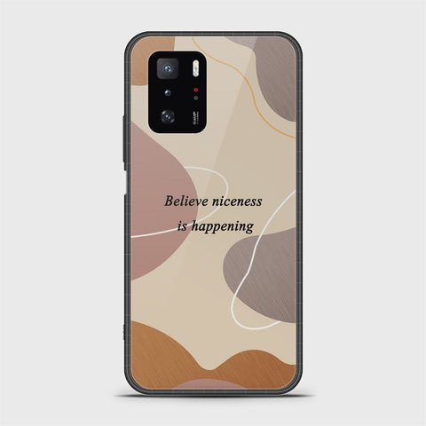 Xiaomi Poco X3 GT Cover - Happy Series - HQ Ultra Shine Premium Infinity Glass Soft Silicon Borders Case