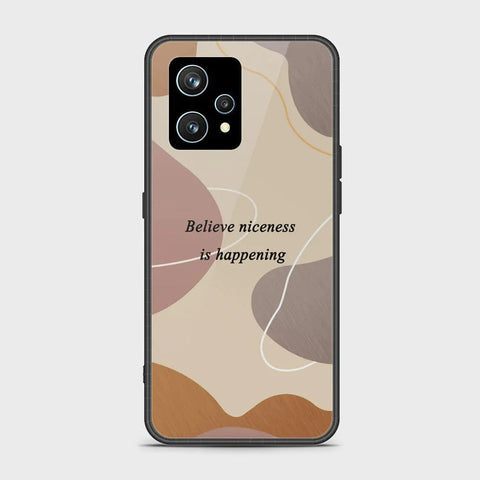 Realme Narzo 50 Pro  Cover - Happy Series - HQ Ultra Shine Premium Infinity Glass Soft Silicon Borders Case