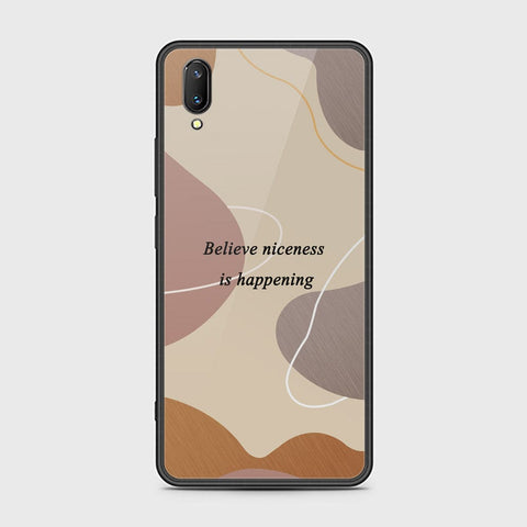 Vivo V11 Pro Cover - Happy Series - HQ Ultra Shine Premium Infinity Glass Soft Silicon Borders Case