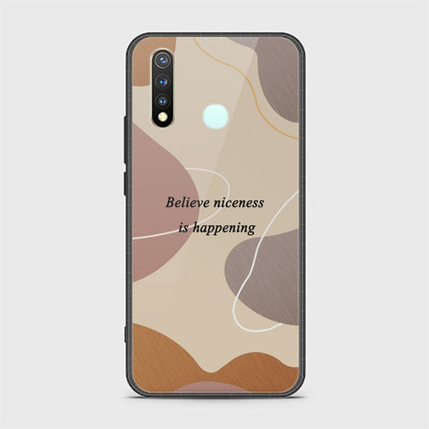 Vivo Y19 Cover - Happy Series - HQ Ultra Shine Premium Infinity Glass Soft Silicon Borders Case