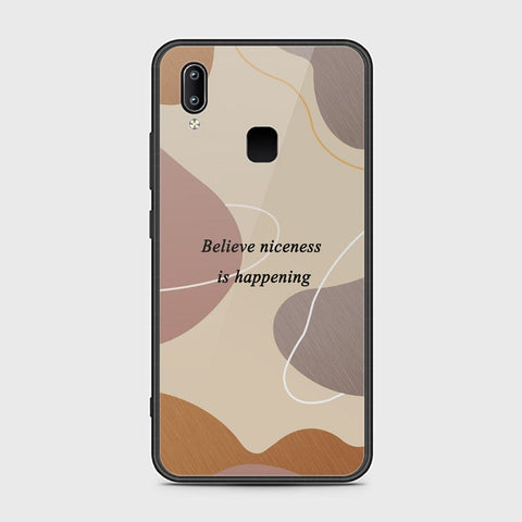 Vivo Y85 Cover - Happy Series - HQ Ultra Shine Premium Infinity Glass Soft Silicon Borders Case