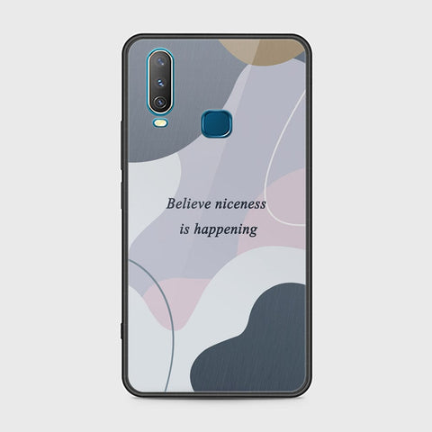 Vivo Y15 Cover - Happy Series - HQ Ultra Shine Premium Infinity Glass Soft Silicon Borders Case